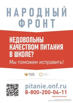 Горячая линия Народного фронта и Минпросвещения России "Народный ревизор"